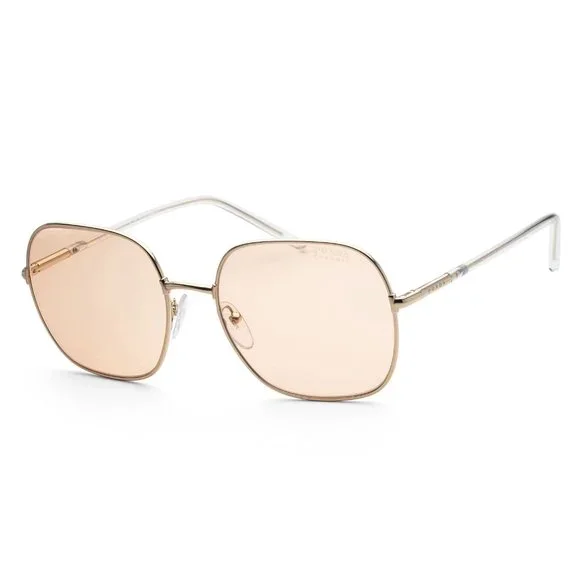 Prada Gold 58mm Womens Sunglasses PR A51S Prada Sunglasses ZVN50C Pale Gold - eye-oo.com main image 4